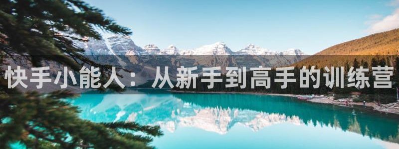 杏悦2主管：快手小能人：从新手到高手的训练营